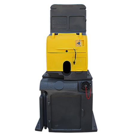 SECURIBOX'Classic® borne cuve 300 litres - auto-stable - fixation au sol