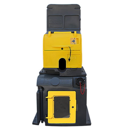 SECURIBOX'Classic® borne bombonne - auto-stable - fixation au sol