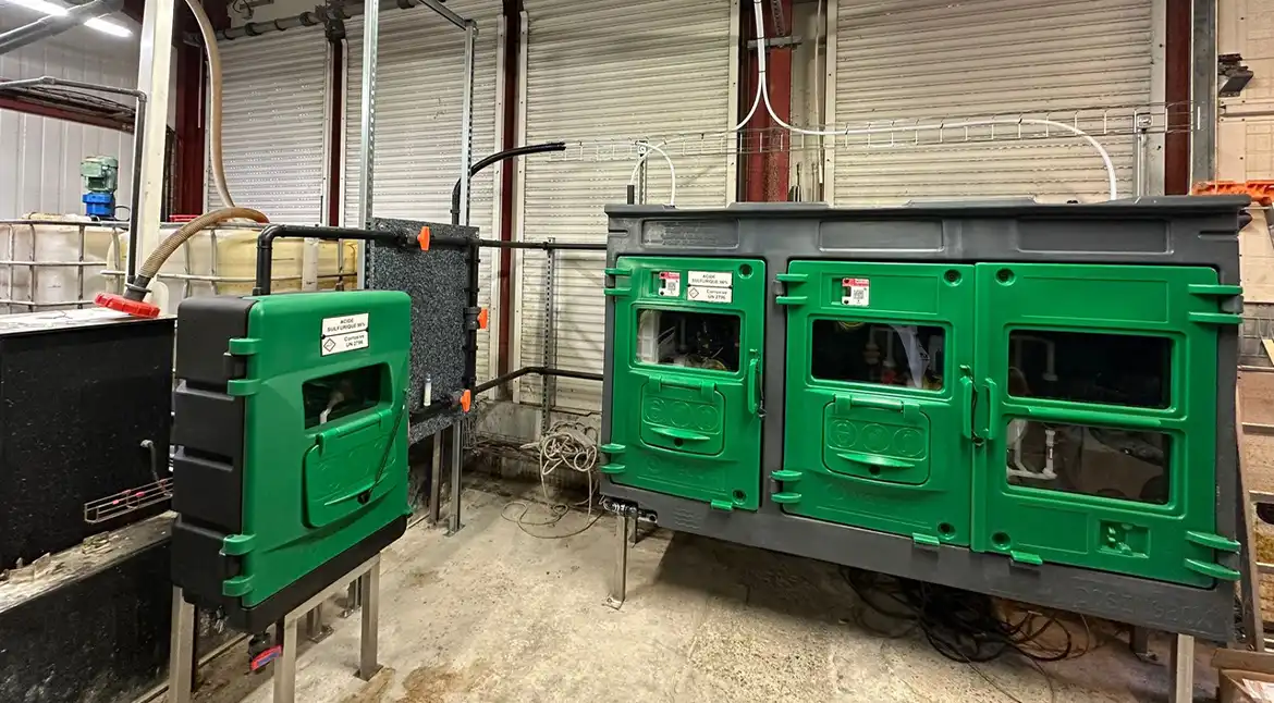 Installation Clé en Main de Coffrets de Dosage DOSINGBOX chez VEOLIA en Savoie